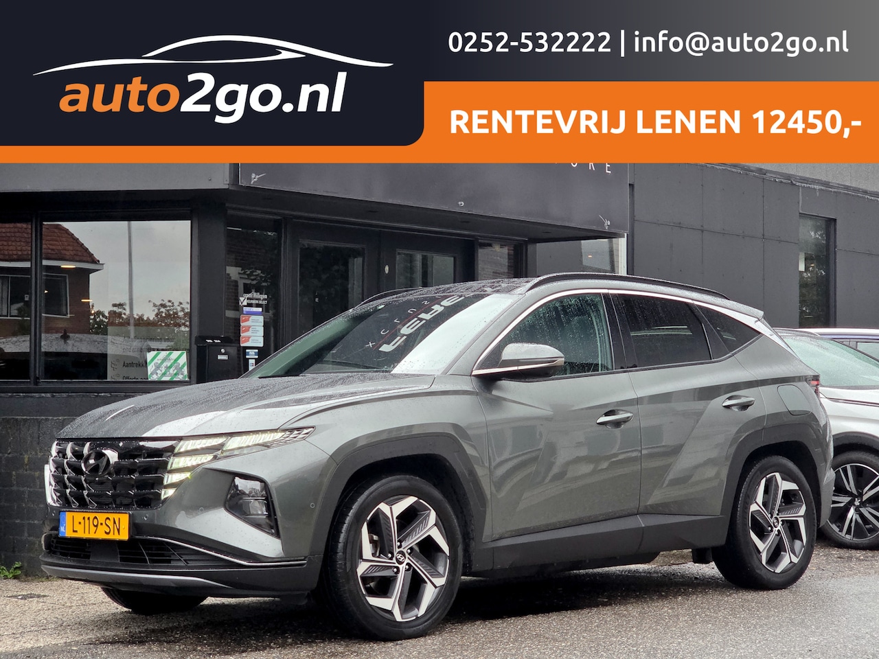Hyundai Tucson - 1.6 T-GDI PHEV AUT6 PREMIUM SKY 4WD. LEDER PANODAK NAVI 360.CAMERA PARKASSIST 19INCH.LMV P - AutoWereld.nl