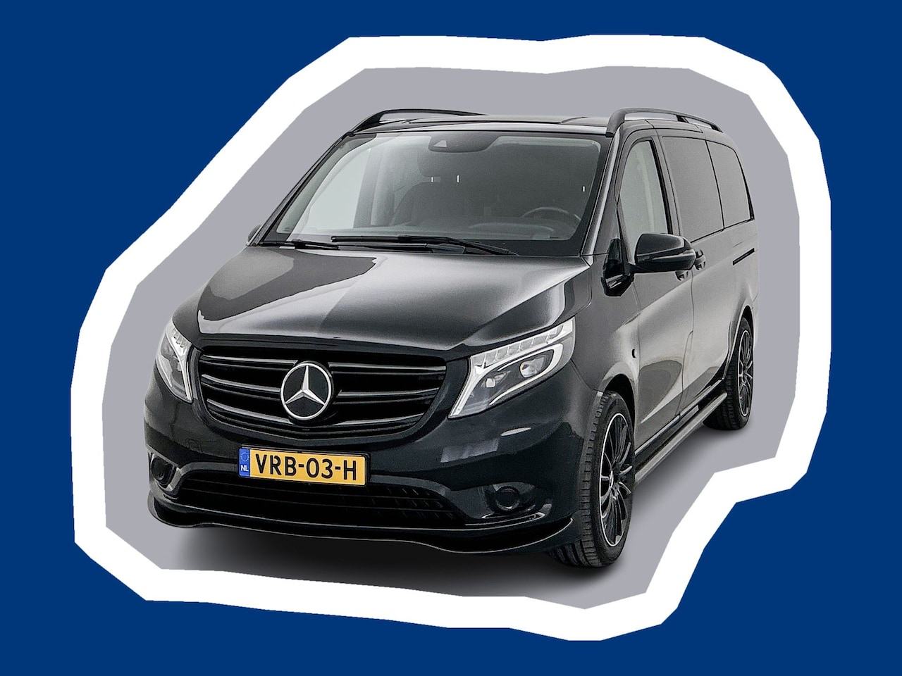 Mercedes-Benz Vito - 116 CDI Lang DC Leder Dubbele cabine Stoelverwarming Dubbele schuifdeur Led Navigatie Carp - AutoWereld.nl