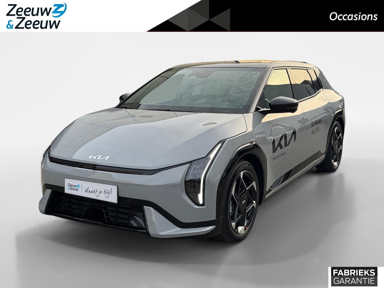 Kia EV4 - Hatchback GT-PlusLine 81.4 kWh Meest luxe uitvoering | Fabrieksgarantie 2-10-2032 +3x 1 ja - AutoWereld.nl