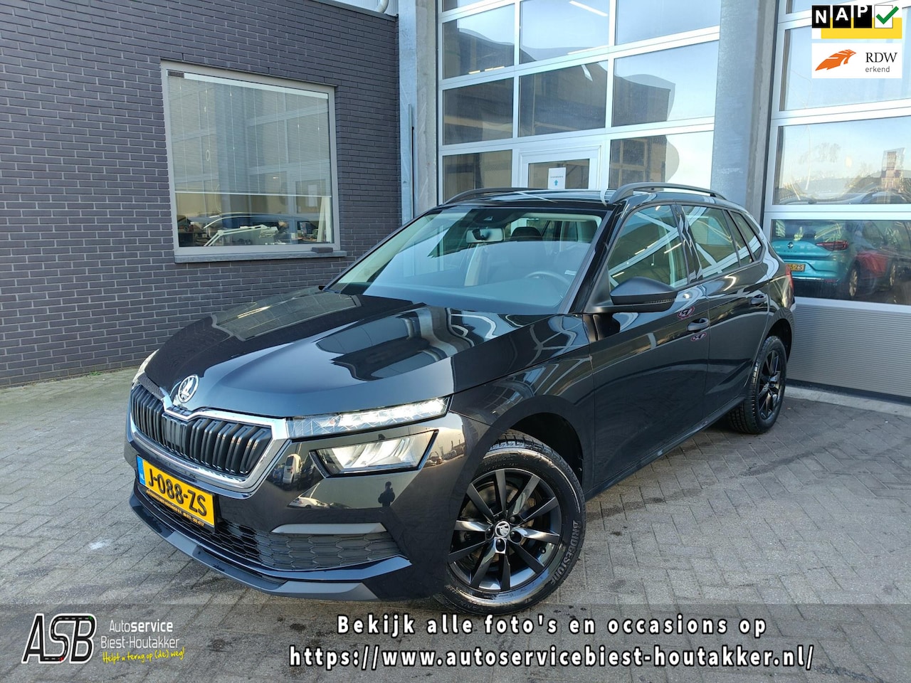 Skoda Kamiq - 1.0 TSI Active | Carplay | Airco | Cruise Control | Dakrails | 33.000 KM NAP - AutoWereld.nl