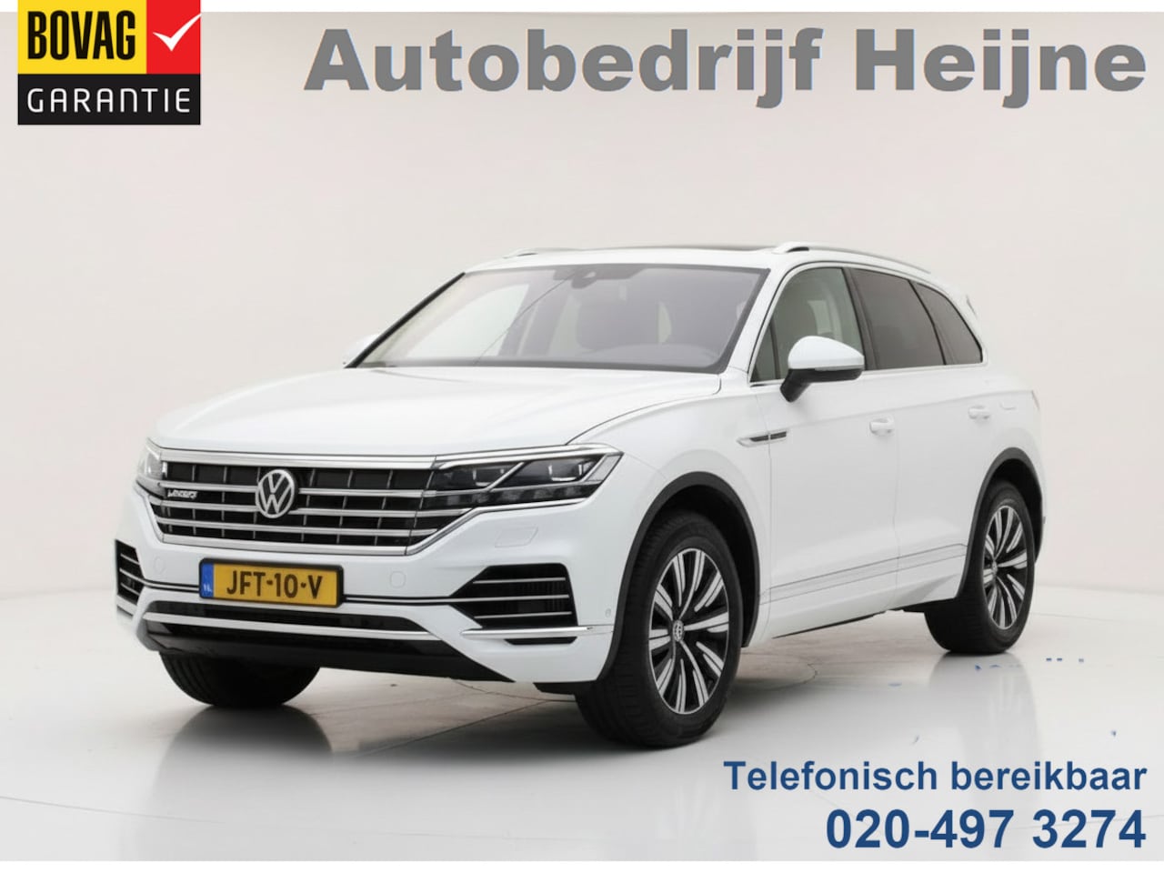 Volkswagen Touareg - 3.0 TSi eHybrid ATMOSPHERE 4MOTION TREKHAAK/HEAD-UP/PANORAMADAK - AutoWereld.nl