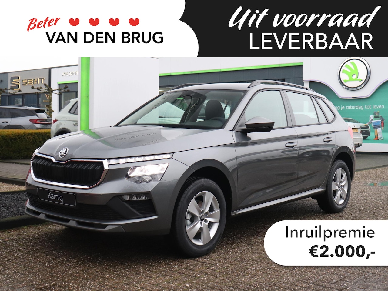 Skoda Kamiq - 1.0 TSI Selection | Private lease €429,- - AutoWereld.nl