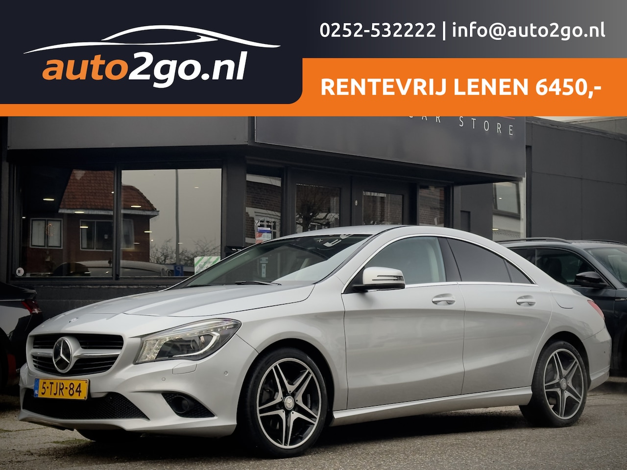 Mercedes-Benz CLA-Klasse - 200 AUT6 AMG-LINE LEDER NAVI CAMERA LED LMV PDC - AutoWereld.nl