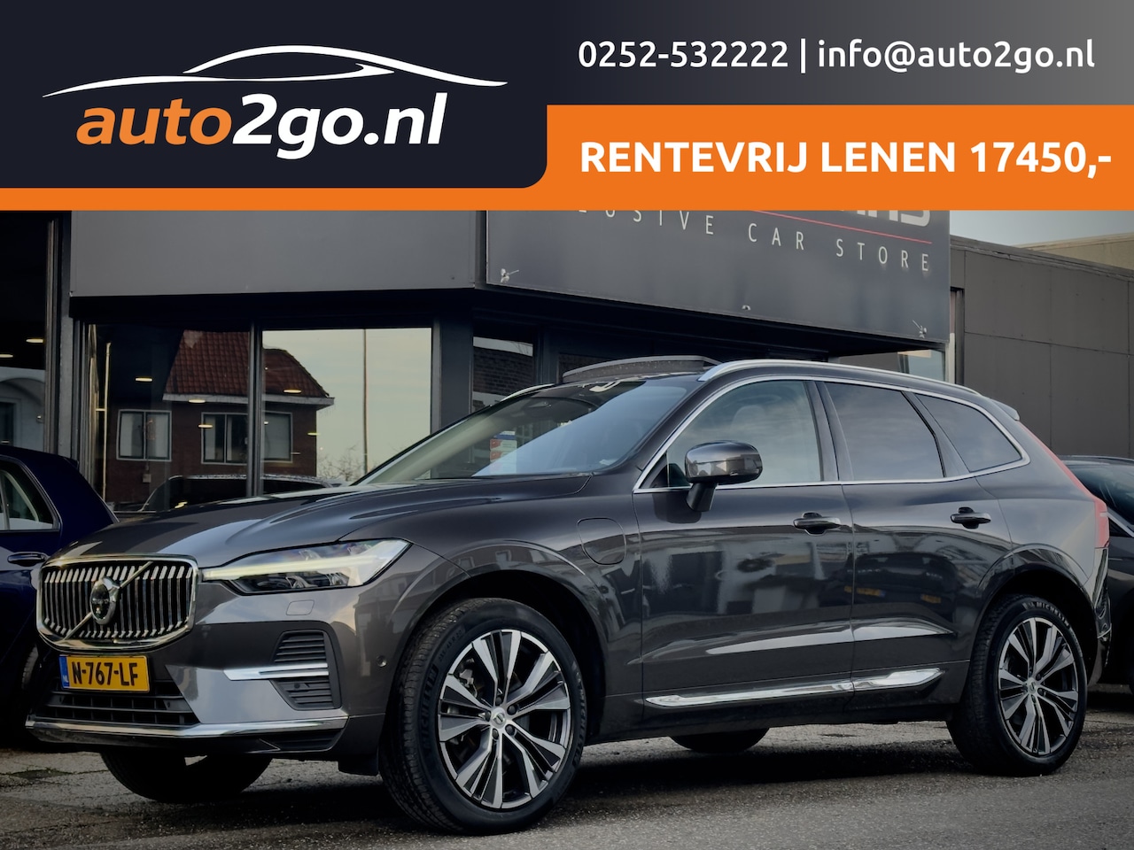 Volvo XC60 - 2.0 T6 AUT8 PLUG-IN HYBRID AWD INSCRIPTION EXCLUSIVE. PANODAK LEDER NAVI CAMERA APPLE-CARP - AutoWereld.nl