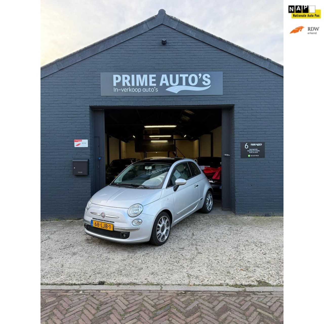 Fiat 500 - 1.2 Lounge | NWE Distributieriem| Airco - AutoWereld.nl