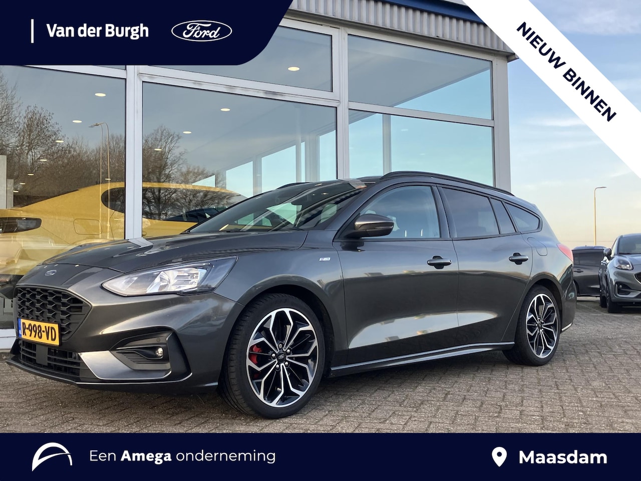 Ford Focus Wagon - ST-Line X 1.0 EcoBoost Hybrid 155pk Afneembare trekhaak - 155pk - WinterPack - AutoWereld.nl