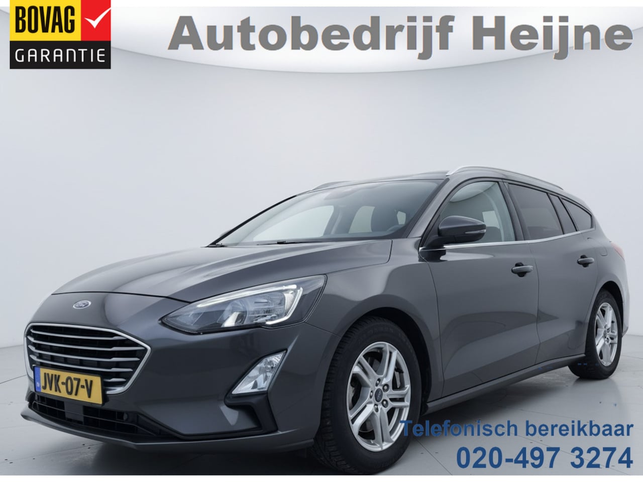 Ford Focus Wagon - 1.0 EcoBoost TREND EDITION BUSINESS TREKHAAK/NAVI/CARPLAY - AutoWereld.nl