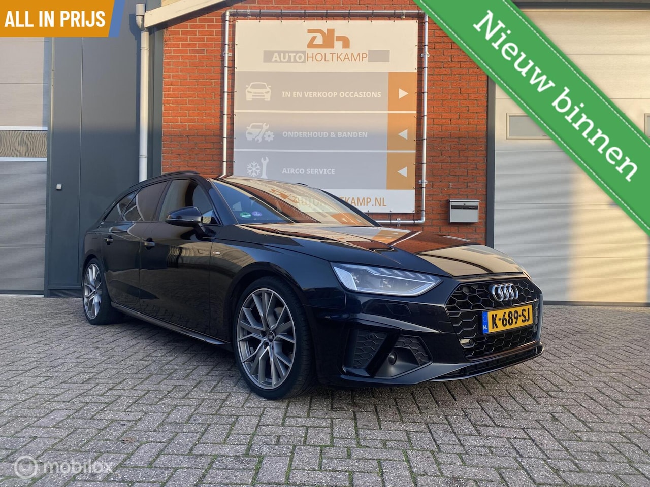 Audi A4 Avant - 35 TFSI S-line black edition! ACC/LED - AutoWereld.nl