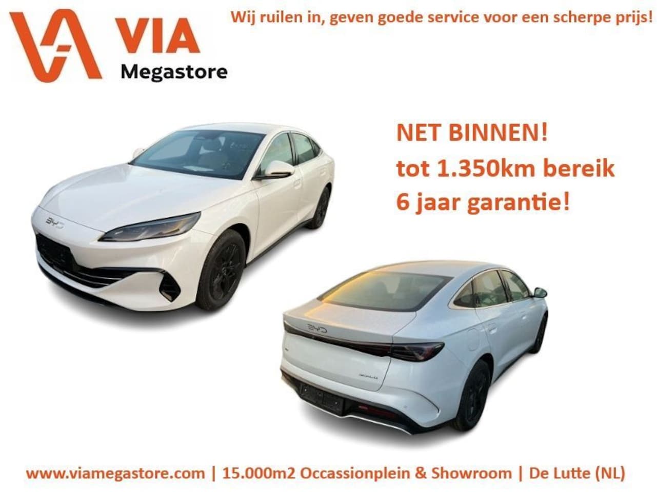 BYD SEAL 6 - 1.5 DM-i Sedan BOOST | ACC | Keyless | tot 1350km bereik | 6 jaar garantie - AutoWereld.nl
