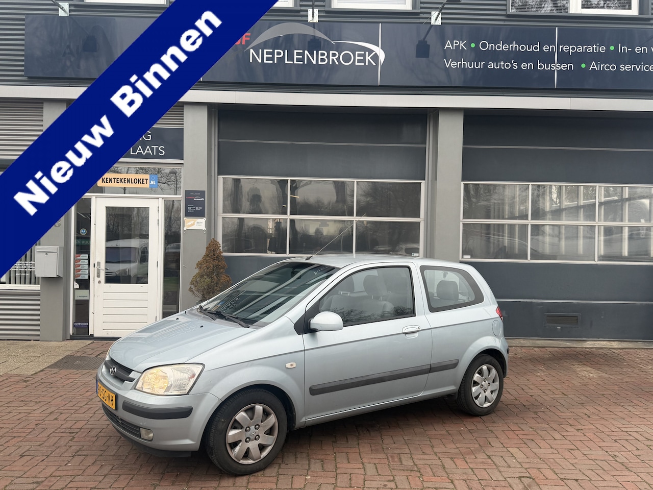 Hyundai Getz - 1.6i-16V GLS Airco,Trekhaak,Electr ramen ,Cv nu 1499,- - AutoWereld.nl