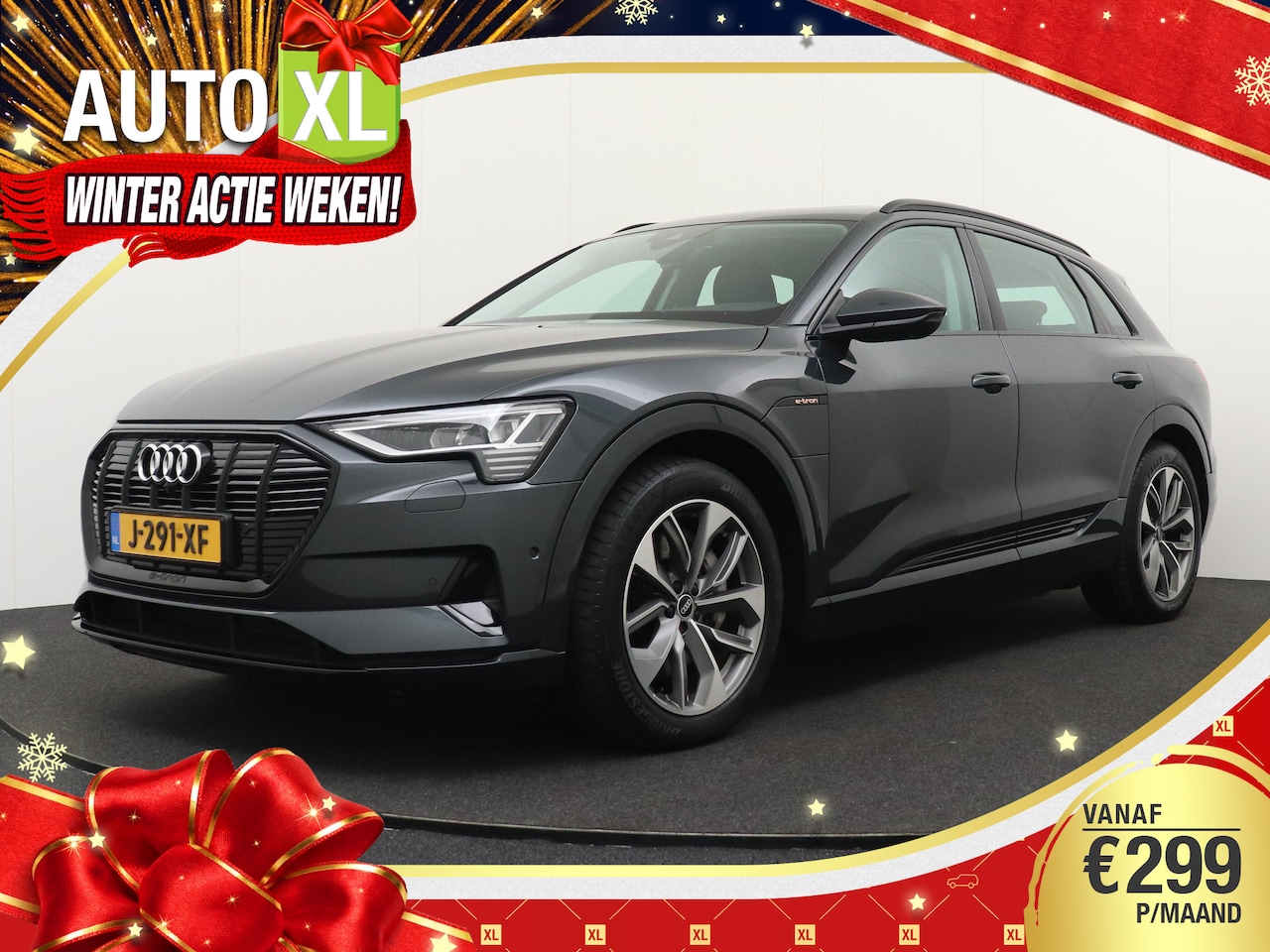 Audi e-tron - 55 quattro Business edition Plus 95 kWh Trekhaak Afn. Pano-dak 360* Camera - AutoWereld.nl