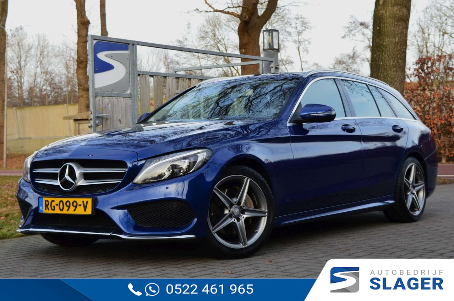 Mercedes-Benz C-klasse Estate - 200 Ambition 184pk | LED | Leder | Trekhaak - AutoWereld.nl