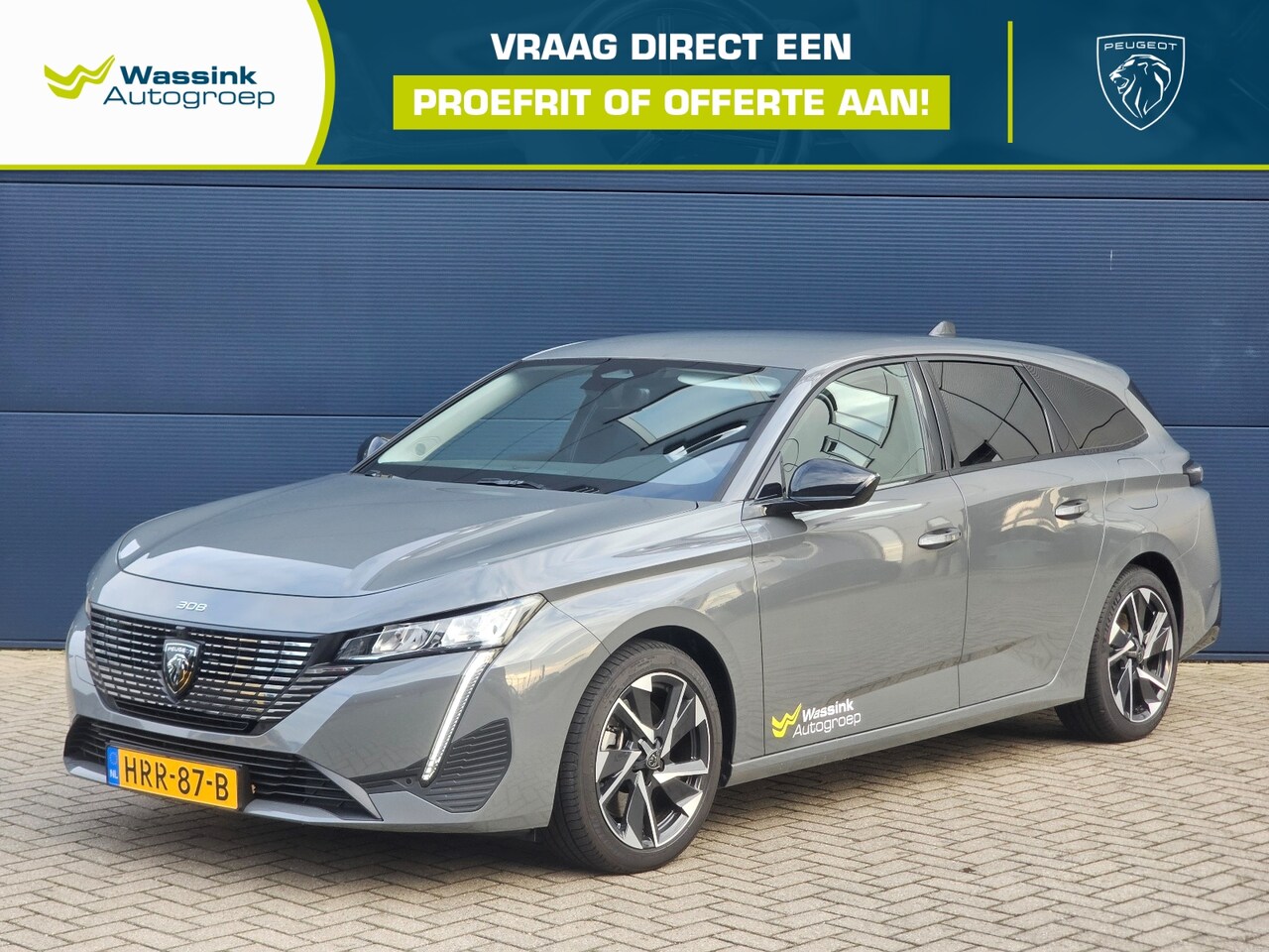 Peugeot 308 SW - 1.6 HYbrid 180pk e-EAT8 Allure Avantage | Navigatie | 360* Camera | Adaptive Cruise | - AutoWereld.nl
