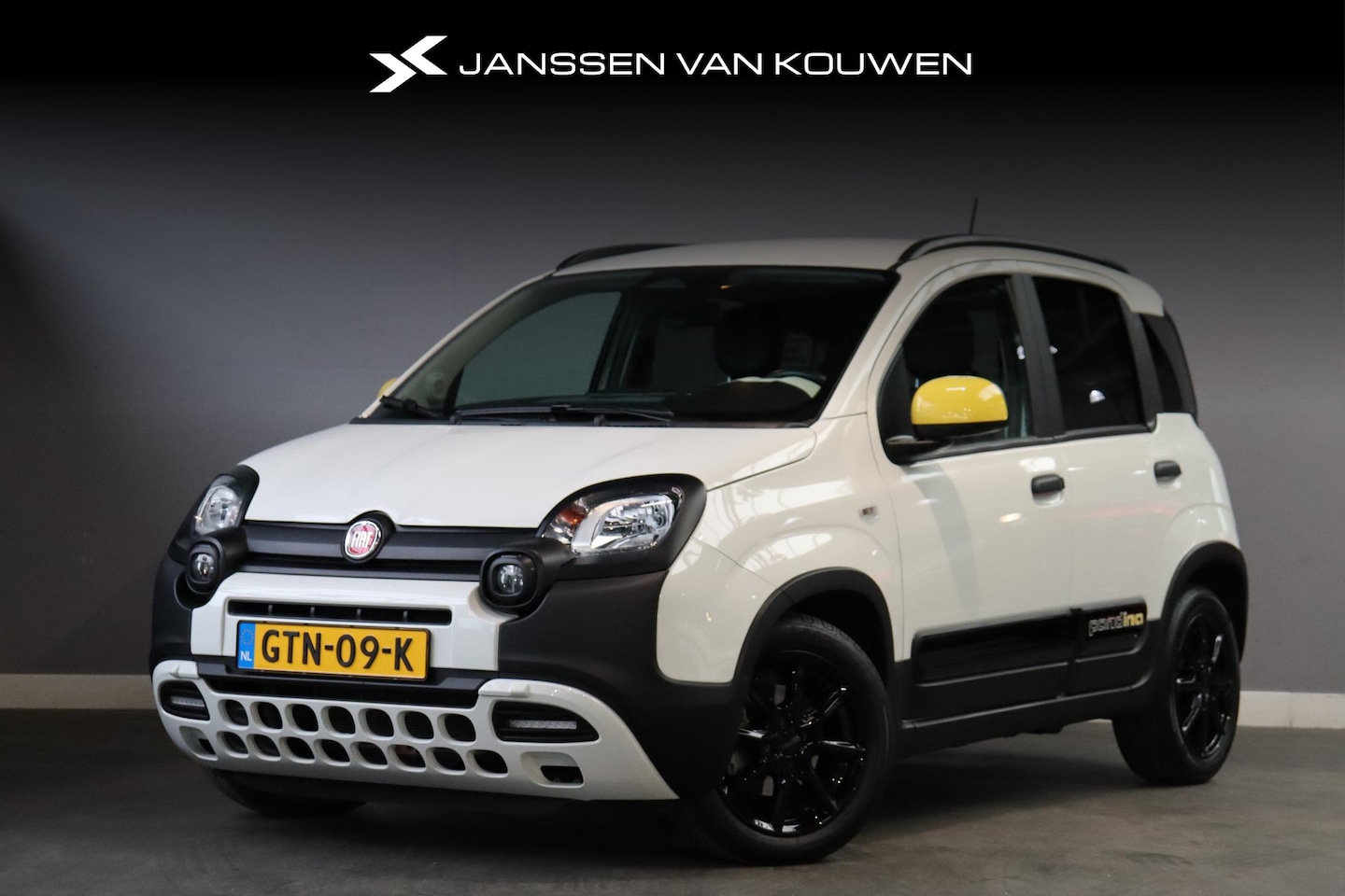 Fiat Panda - 1.0 Hybrid Pandina Carplay Navigatie / Lm-Velgen / Parkeersensoren - AutoWereld.nl
