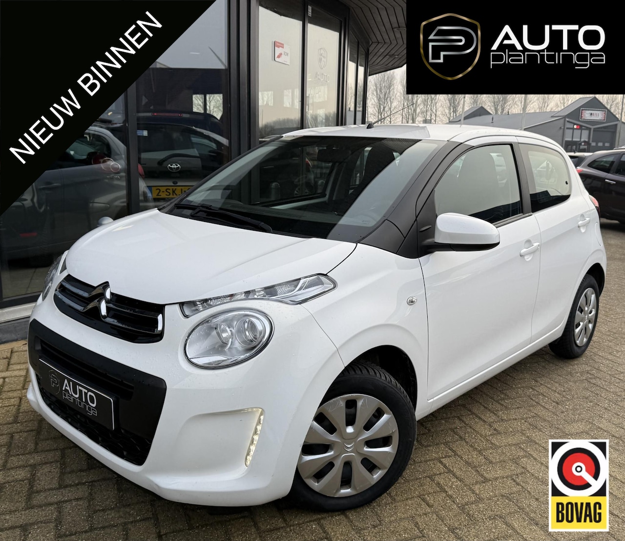 Citroën C1 - 1.0 VTi Feel | Achteruitrijcamera | Airco | Cruise | 5deurs | DAB+ | Apple Carplay Android - AutoWereld.nl