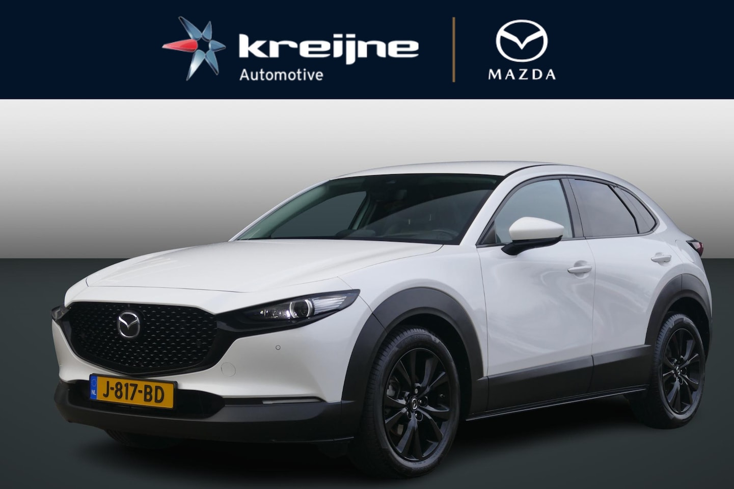 Mazda CX-30 - 2.0 e-SkyActiv-X M Hybrid Luxury | LEDER | 360* CAMERA | RIJKLAARPRIJS! - AutoWereld.nl