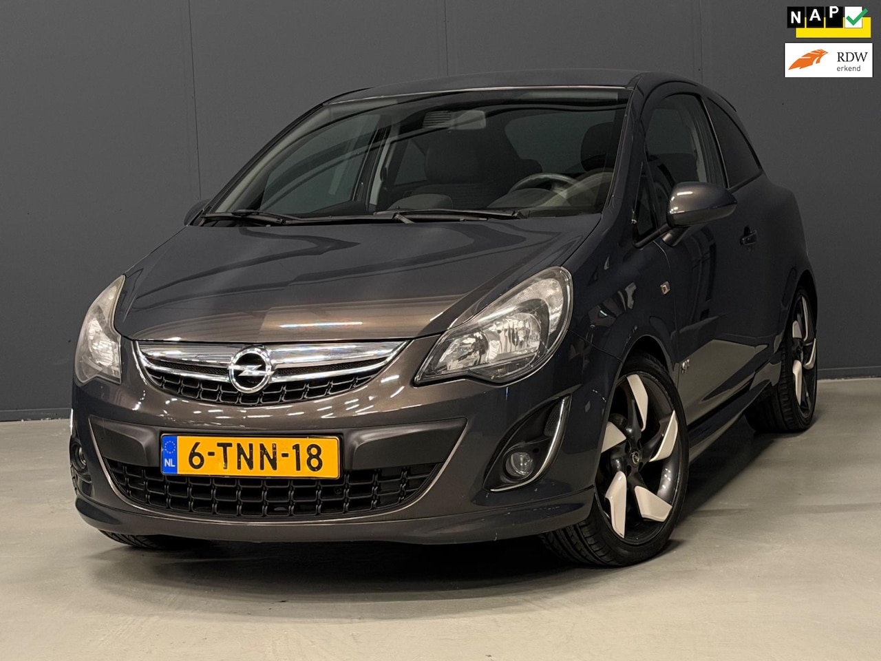 Opel Corsa - 1.2 EcoFlex Design Edition OPC LPG-G3 NAVI/CRUISE/HALF-LEDER | NETTE AUTO ! - AutoWereld.nl