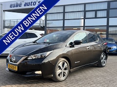 Nissan LEAF - 2.ZERO EDITION 40 kWh Navigatie Carplay Stoel + Stuur verwarming Leder Led koplampen Dab A