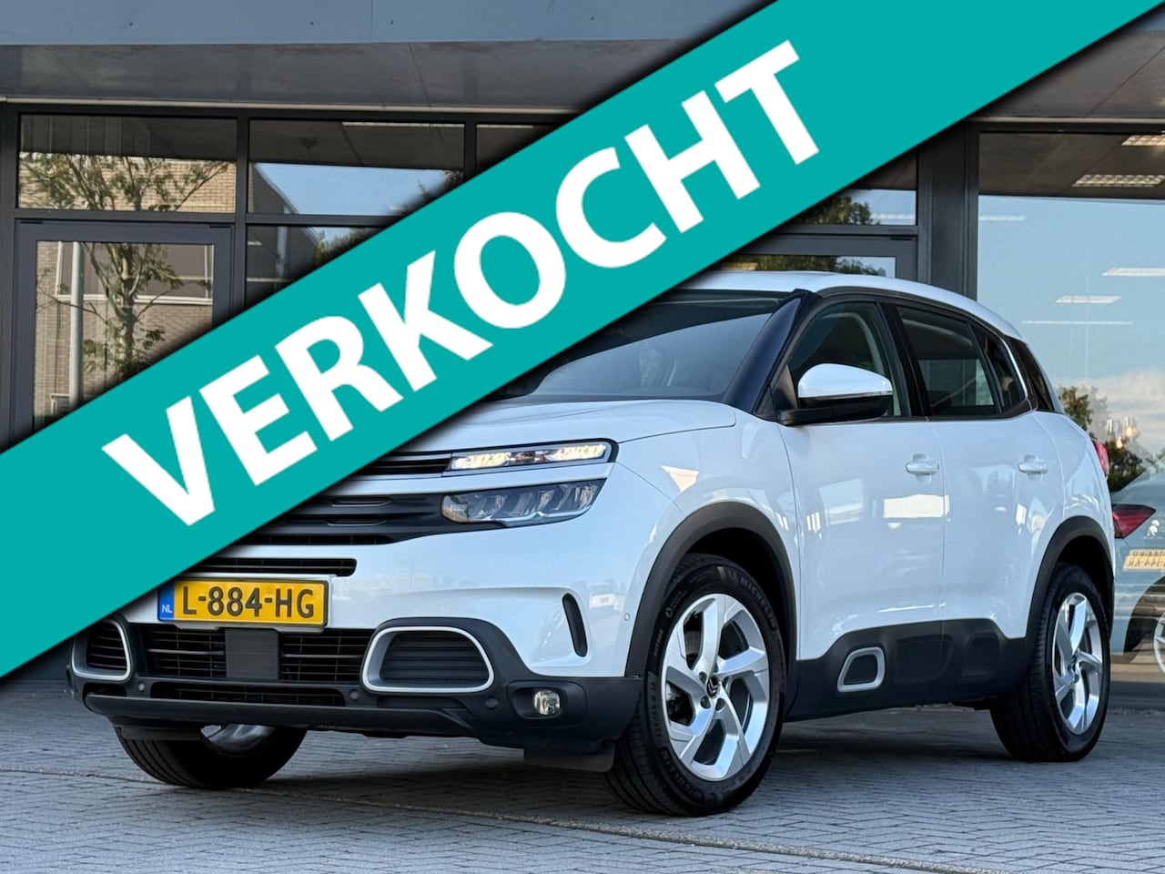 Citroën C5 Aircross - 1.2 PureTech 130pk Business - Blanc Nacré - Carplay/Cruise/Camera - AutoWereld.nl
