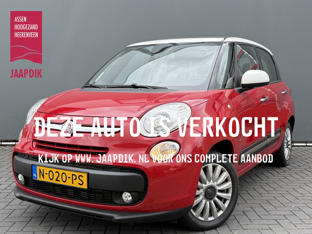 Fiat 500 L - BWJ 2013 0.9 105 PK TwinAir Lounge PANORAMADAK | CLIMA | CRUISE | RADIO | BLUETOOTH | LMV - AutoWereld.nl