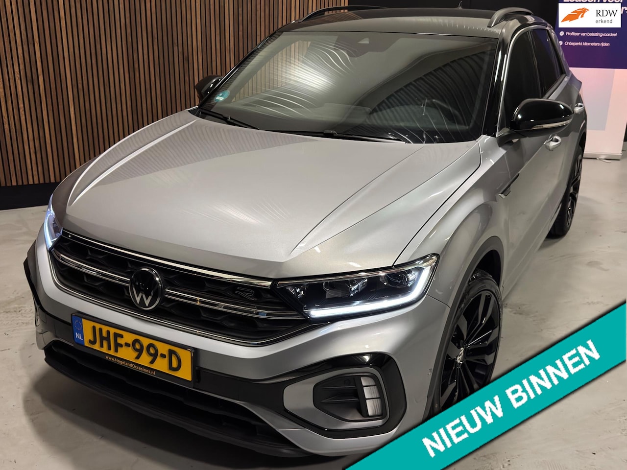 Volkswagen T-Roc - 1.5 TSI Automaat 3 x R-Line CAMERA IQ LIGHT TREKHAAK BTW GARANTIE - AutoWereld.nl