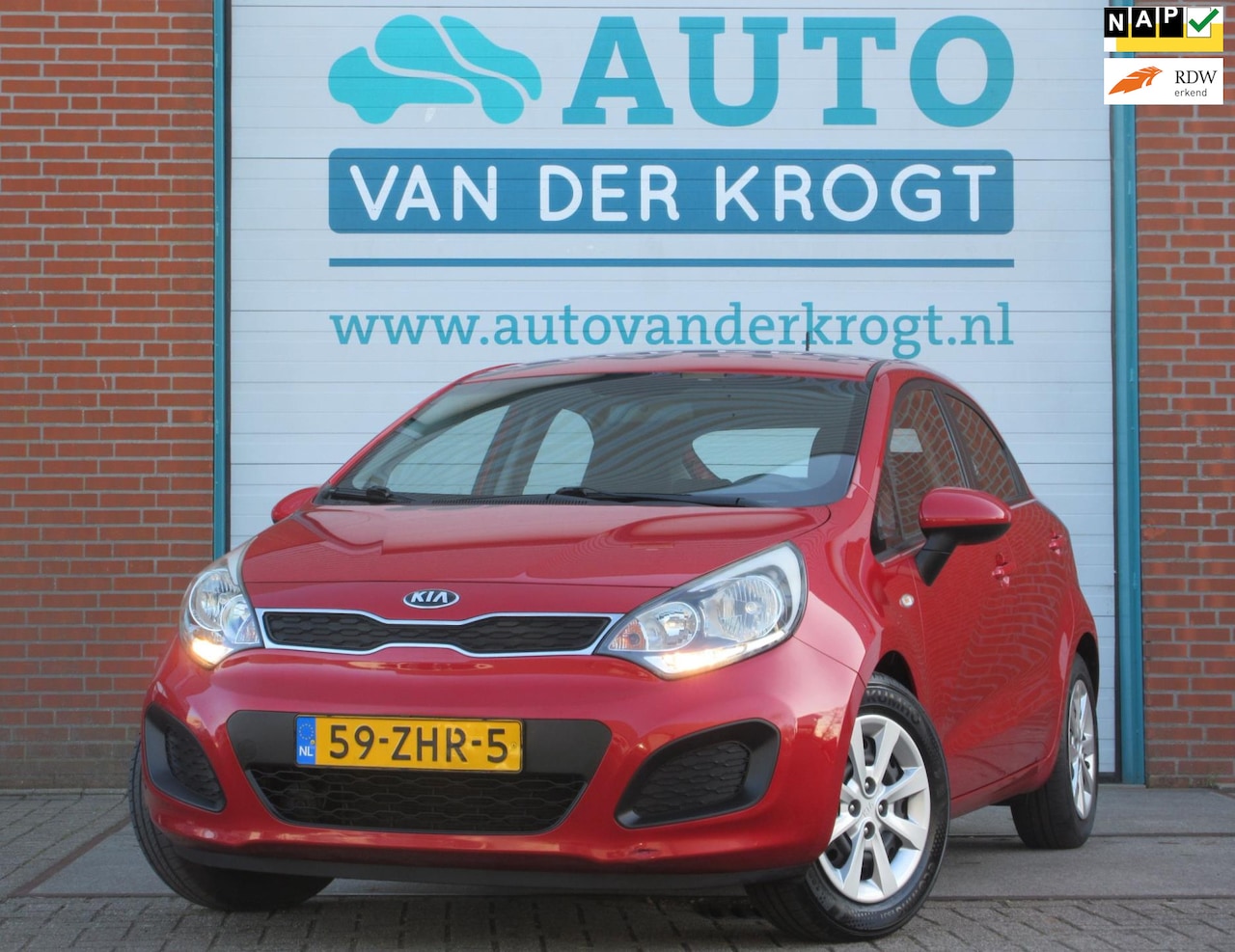 Kia Rio - 1.2 CVVT Comfort Pack 1.2 CVVT Comfort Pack, Airco, NL auto, APK 1-27 - AutoWereld.nl