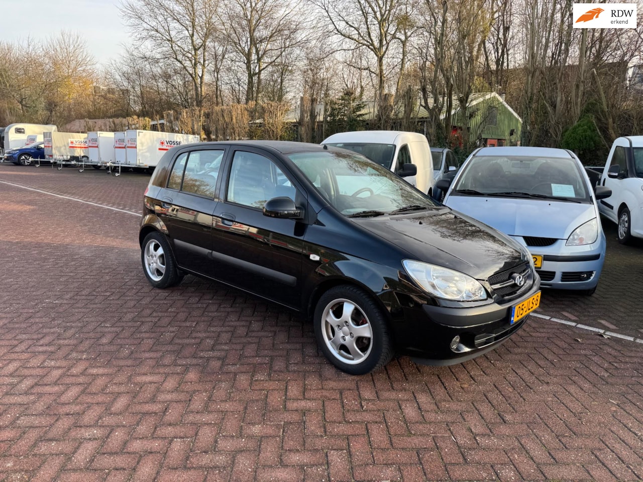 Hyundai Getz - 1.4i Active Cool elektrische ramen! centrale deurvergrendeling op afstandsbediening! trekh - AutoWereld.nl