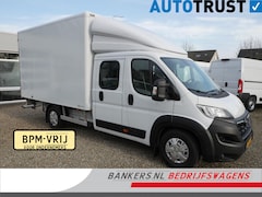 Opel Movano - 2.2D 140PK, L4, Dubbel Cabine, Airco, Meubelbak L*B*H = 360*210*220 / Lat om lat betimmeri