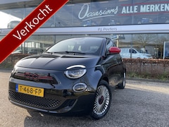 Fiat 500 - RED 42 kWh Airco - Achteruitrijcamera - Apple carplay - Cruise control - Parkeersensor ach