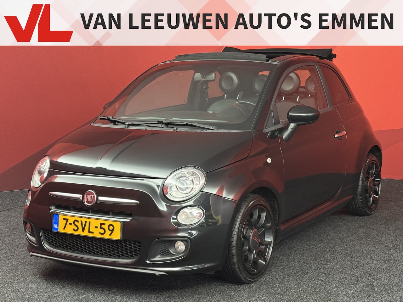 Fiat 500 C - 0.9 TwinAir Lounge | Airco | Cruise | APK 29-06-2026 - AutoWereld.nl