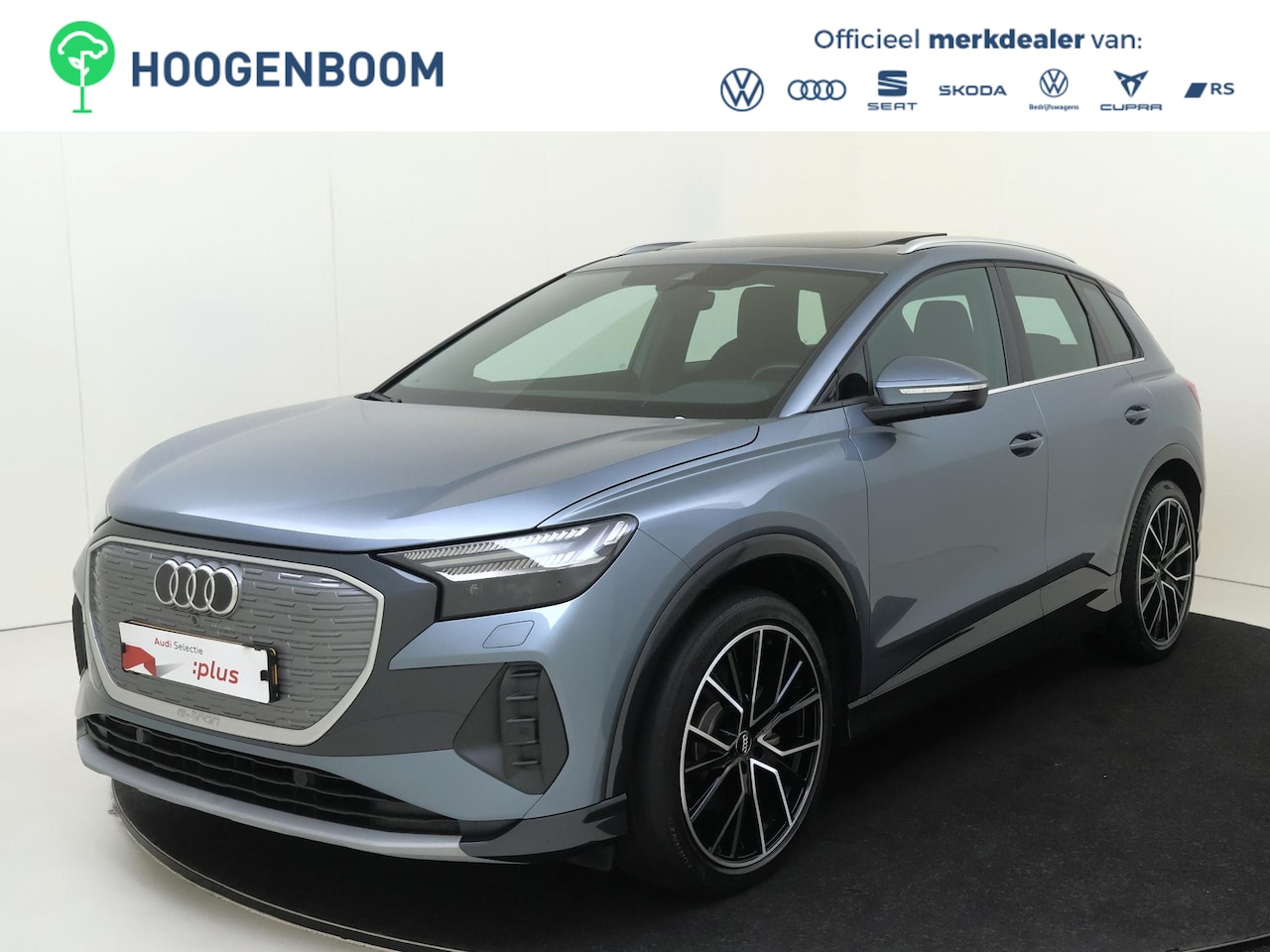 Audi Q4 e-tron - 35 Launch edition Advanced Plus 55 kWh | SoH 90% | Panoramadak | Adaptieve cruise control - AutoWereld.nl