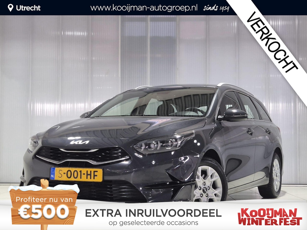 Kia Cee'd Sportswagon - Ceed 1.0 T-GDi DynamicLine Station, zeer compleet, LM velgen, 10 jaar garantie* !! - AutoWereld.nl
