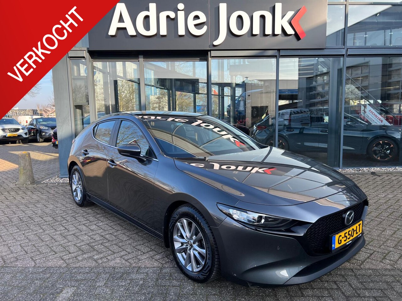 Mazda 3 - 2.0 e-SkyActiv-X M Hybrid 180 Comfort met Bose AUTOMAAT |TREKHAAK | CAMERA | LEDER | Bose - AutoWereld.nl