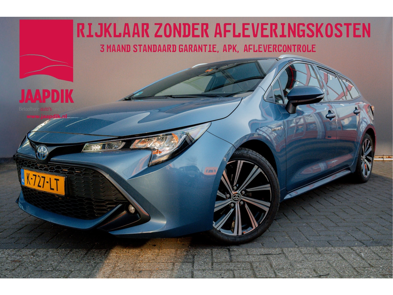 Toyota Corolla Touring Sports - BWJ 2021 1.8 Hybrid 100 PK Business Plus NIEUW BINNEN ! - AutoWereld.nl