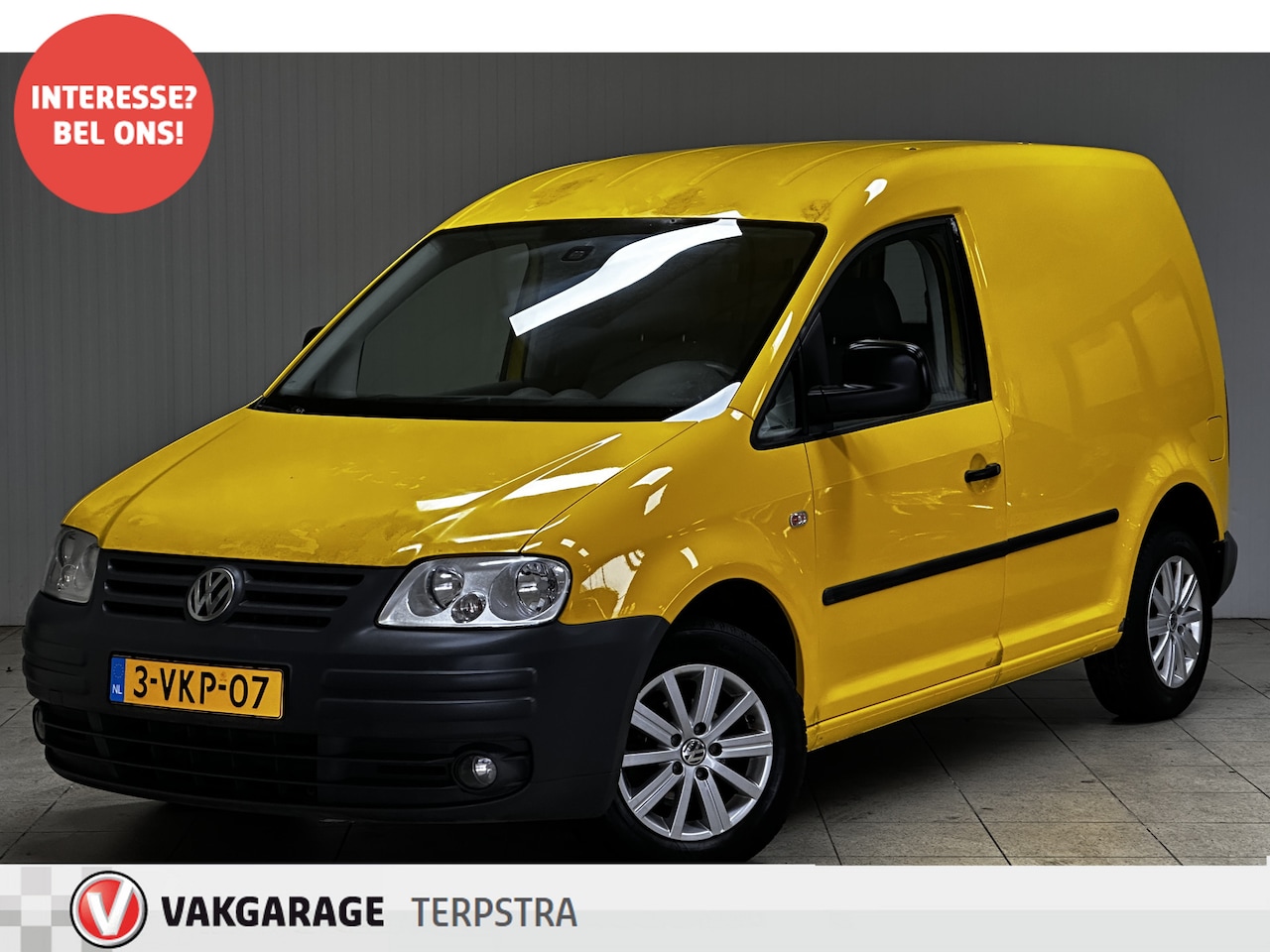 Volkswagen Caddy - 2.0 SDI/ Zij-Schuifdeur rechts/ 15'' LMV/ Airco/ Cruise/ Elek. pakket/ Regensensor/ Diml. - AutoWereld.nl