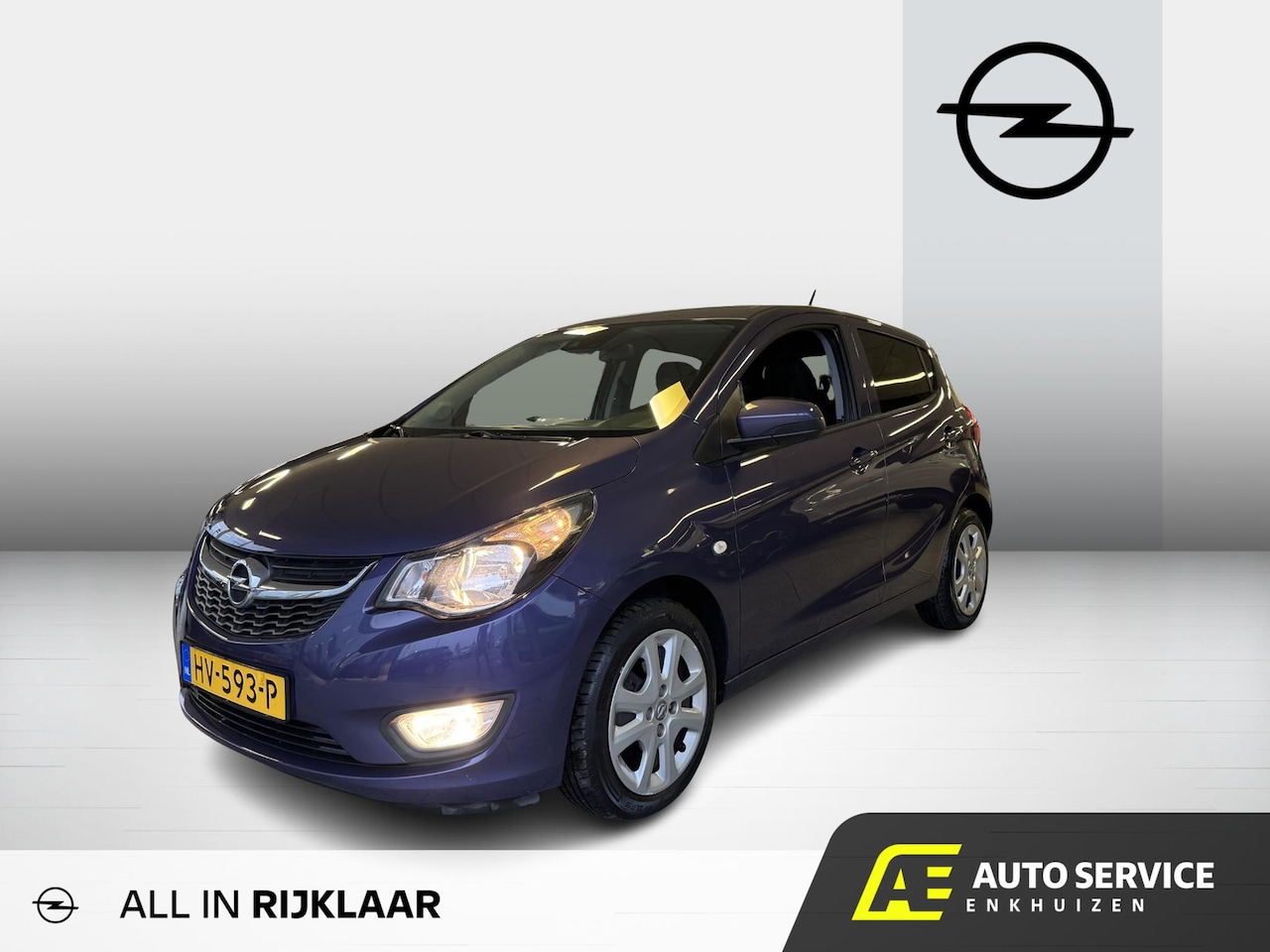Opel Karl - 1.0 ecoFLEX Edition 6 maanden garantie incl. APK en beurt | Airco | PDC | Cruise | Mistlam - AutoWereld.nl