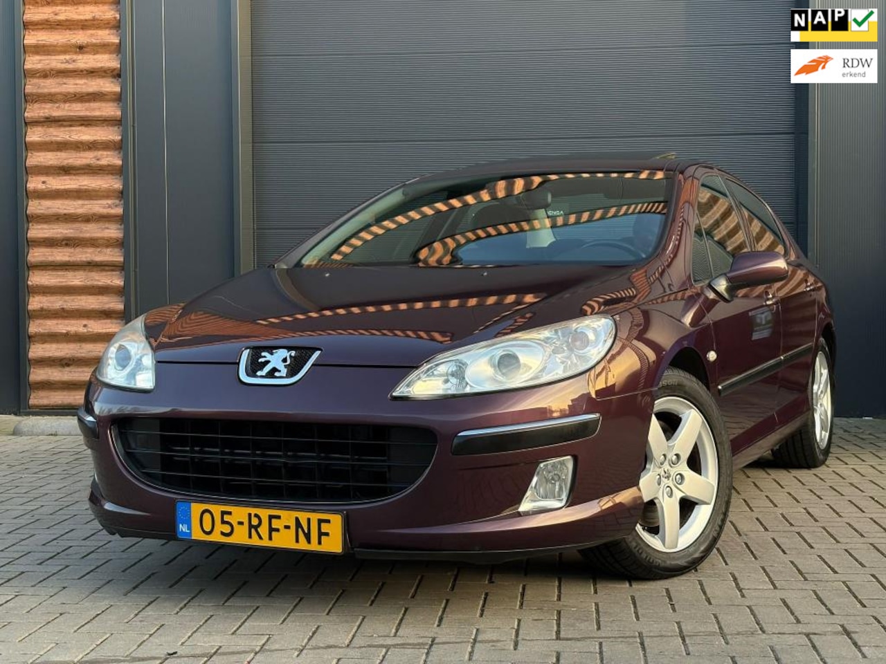 Peugeot 407 - 3.0-24V V6 XT Pack AUTOMAAT LEER PANO JAAR APK UNIEK. - AutoWereld.nl