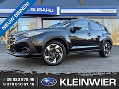 Subaru Crosstrek - 2.0i Hybrid 136PK CVT AWD Premium | Leder | schuif-kanteldak | Grootscherm | Crystal Black