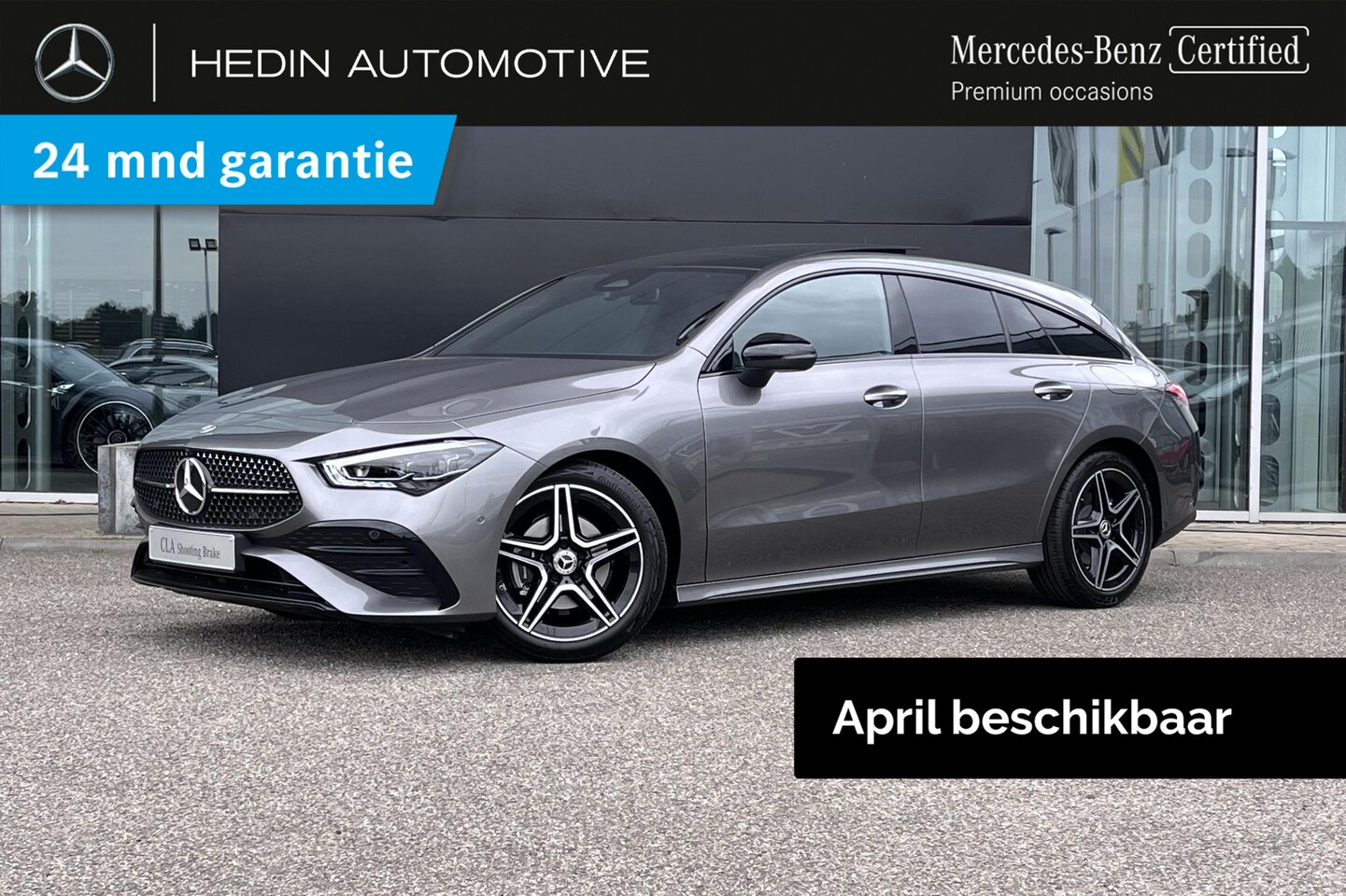 Mercedes-Benz CLA-klasse Shooting Brake - CLA 180 Star Edition AMG Line Limited | Nightpakket | Panoramadak | Distronic - AutoWereld.nl