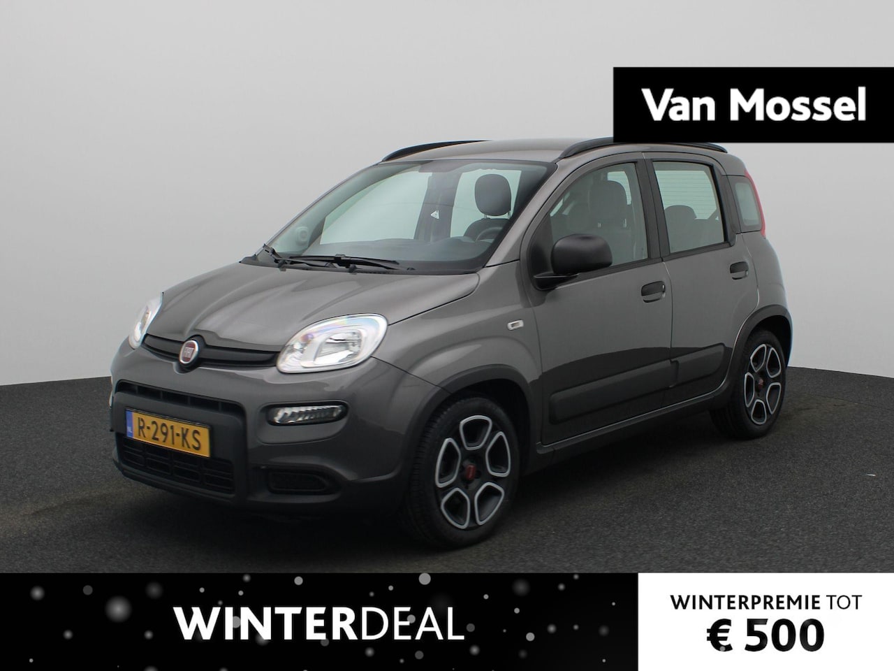 Fiat Panda - 1.0 Hybrid Sport | Bluetooth | Elektrische raambediening | lichtmetalen velgen 16" | DAB | - AutoWereld.nl