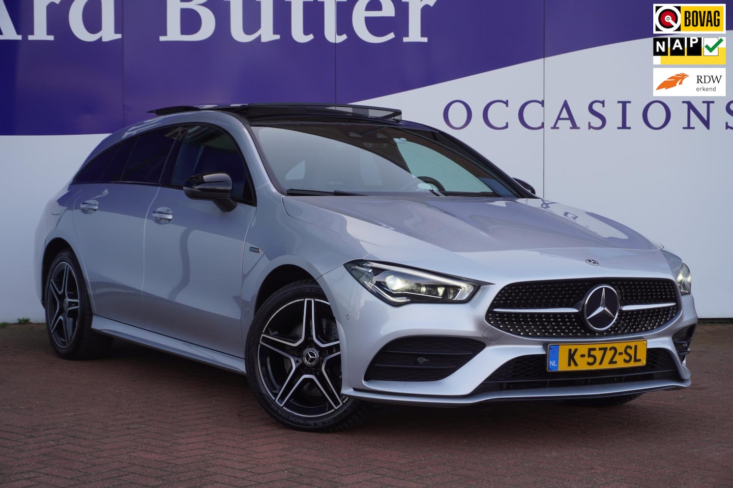 Mercedes-Benz CLA-klasse Shooting Brake - 250 e AMG Limited / Pano-Dak / MultiBeam / Memory / Burmester / ORIG-NL / = SUPER !! - AutoWereld.nl