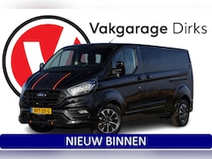 Ford Transit Custom - 320 2.0 TDCI 185 PK L2H1 Sport ✅ Dubbele cabine ✅ 2x schuifdeur ✅ Camera