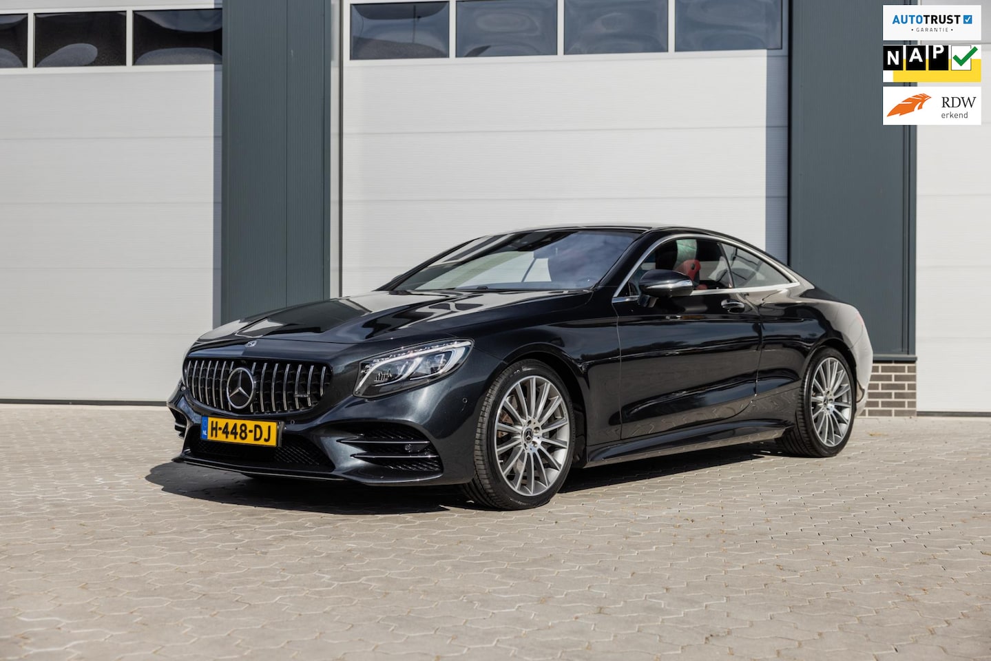 Mercedes-Benz S-klasse Coupé - 560 4MATIC Premium Designo Burmester Memory - AutoWereld.nl