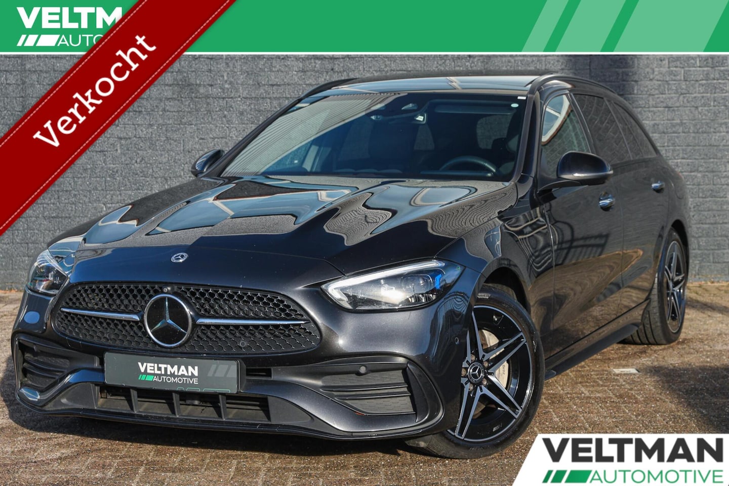 Mercedes-Benz C-klasse Estate - 300e AMG Line PANO TREKHAAK MEMORY ADAPTIVE CRUISE 360CAMERA - AutoWereld.nl