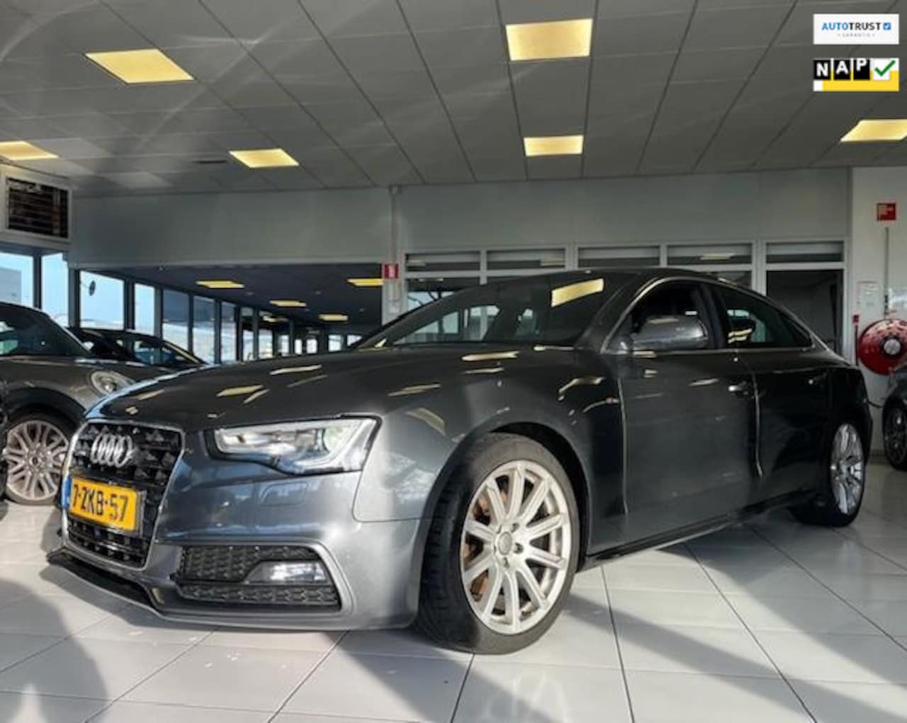 Audi A5 Sportback - 1.8 TFSI Sport Edition/S-Line/half Leder/Trekhaak/Navi/NAP/Cruise/Bluetooth/Airco - AutoWereld.nl