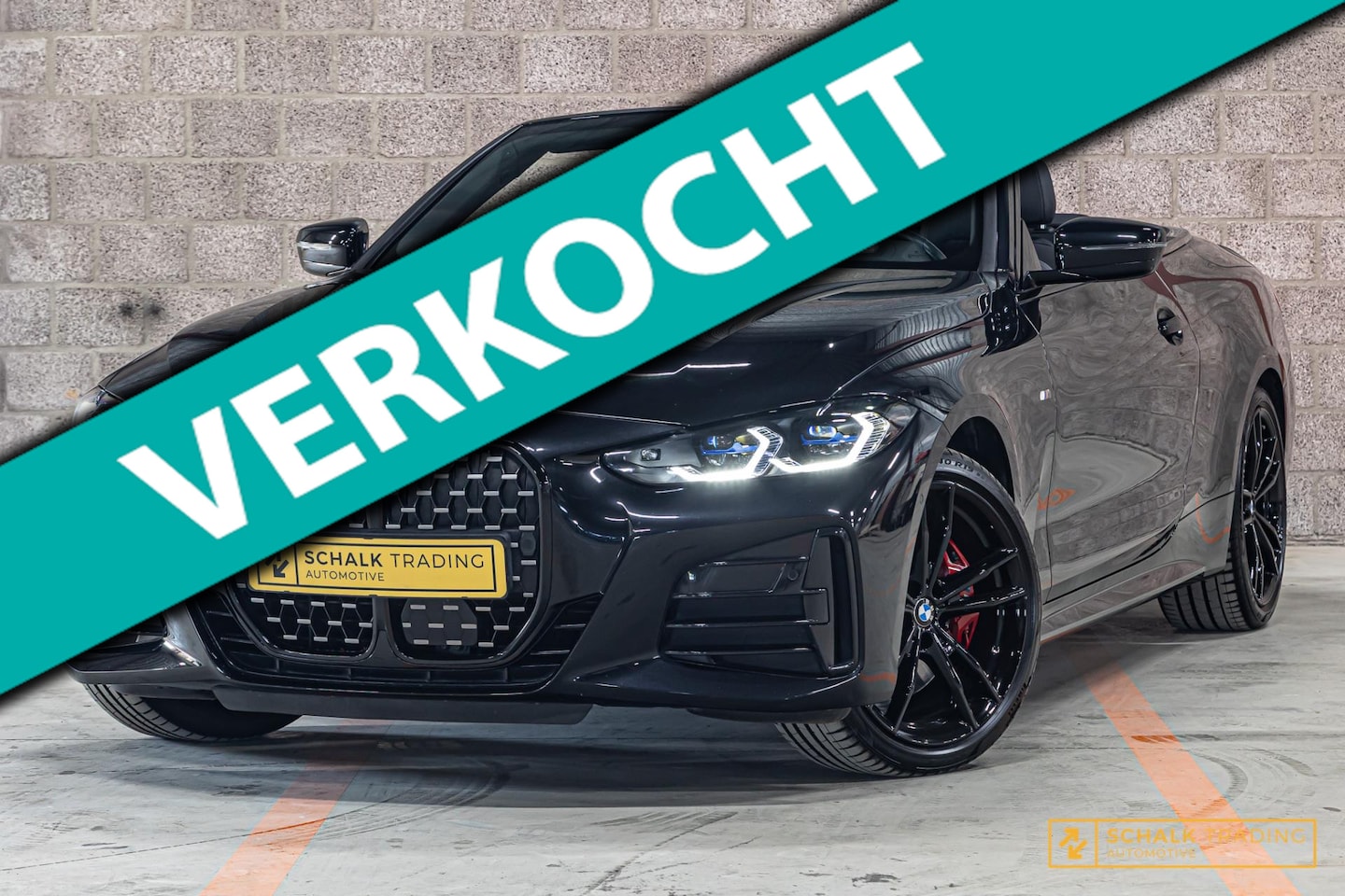 BMW 4-serie Cabrio - M440i xDrive|Laser|H&K|HUD|360cam|Fullopt - AutoWereld.nl