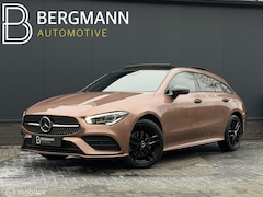 Mercedes-Benz CLA-klasse Shooting Brake - 250 e AMG | Rosé Gold Manufaktur|pano|distronic|trekhaak|Nightpakket|sfeer