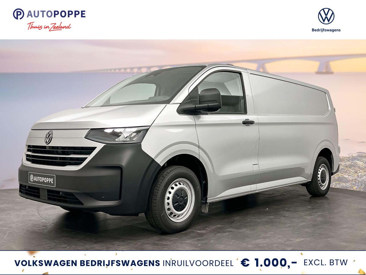 Volkswagen e-Transporter - Bedrijfswagens Life Intro L2 Elektromotor 160 kW (218 pk) 3500 mm - AutoWereld.nl