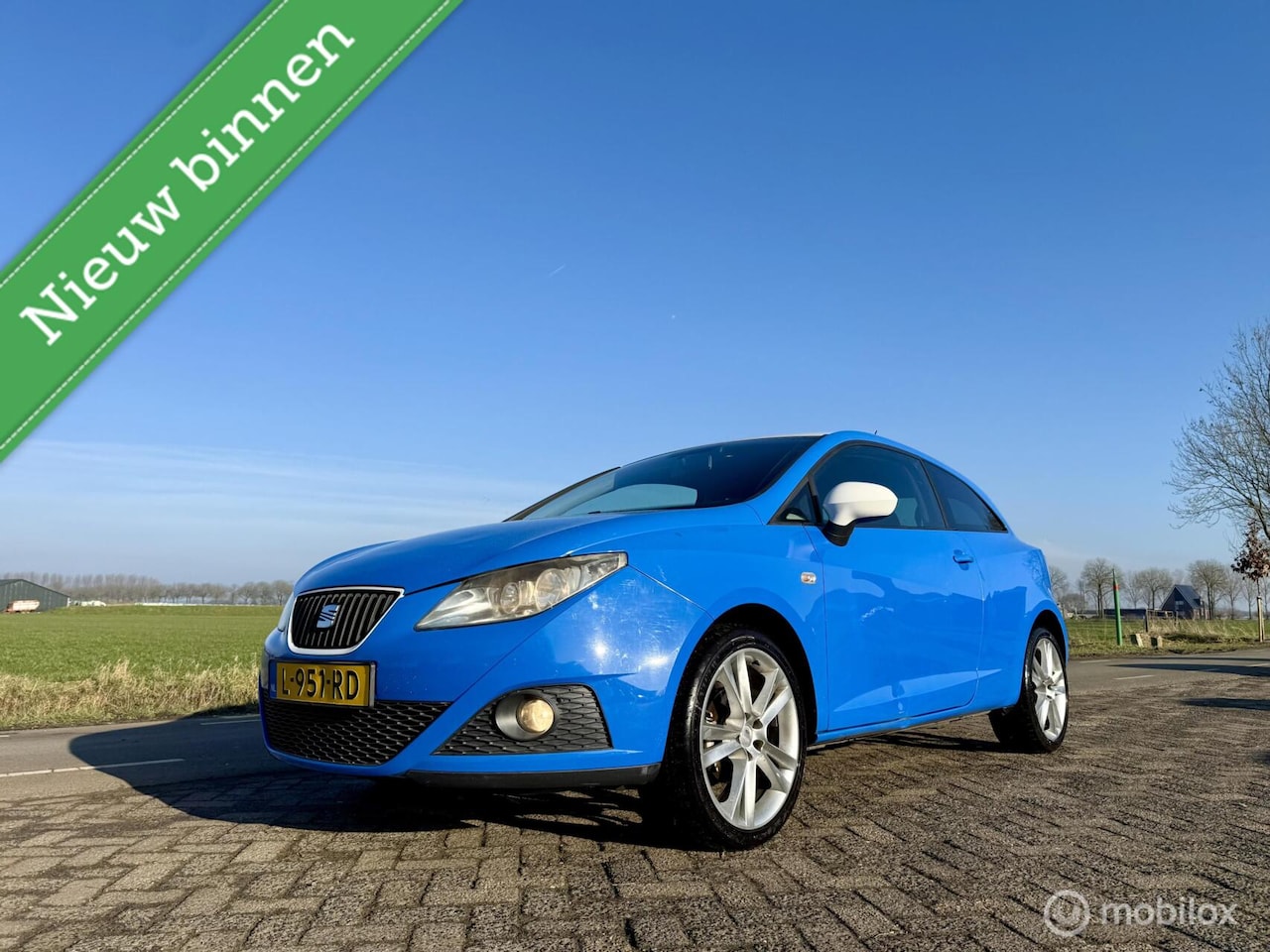 SEAT Ibiza SC - 1.4 Reference 1.4 Reference, BJ 2009, Airco, 17 Inch Velgen - AutoWereld.nl