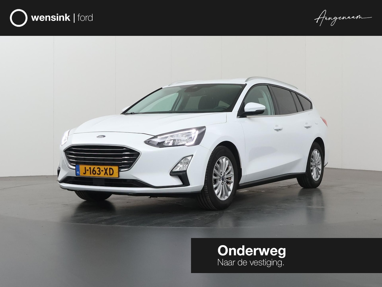 Ford Focus Wagon - 1.0 EcoBoost Hybrid Titanium X Business | AGR Stoelen | Parkeercamera | Climate Control | - AutoWereld.nl